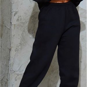 Black PLT casual jogger